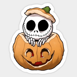 Pumpkin King Sticker